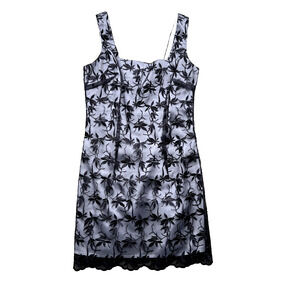 Vintage BEBE MODA Black Embroidered Lace Witchcore Gothic Lolita whimsy Dress 4